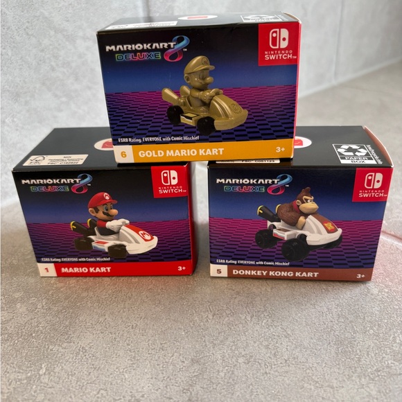 McDonald S Toys Mario Kart 8 Deluxe Mcdonalds Happy Meal Toys M 